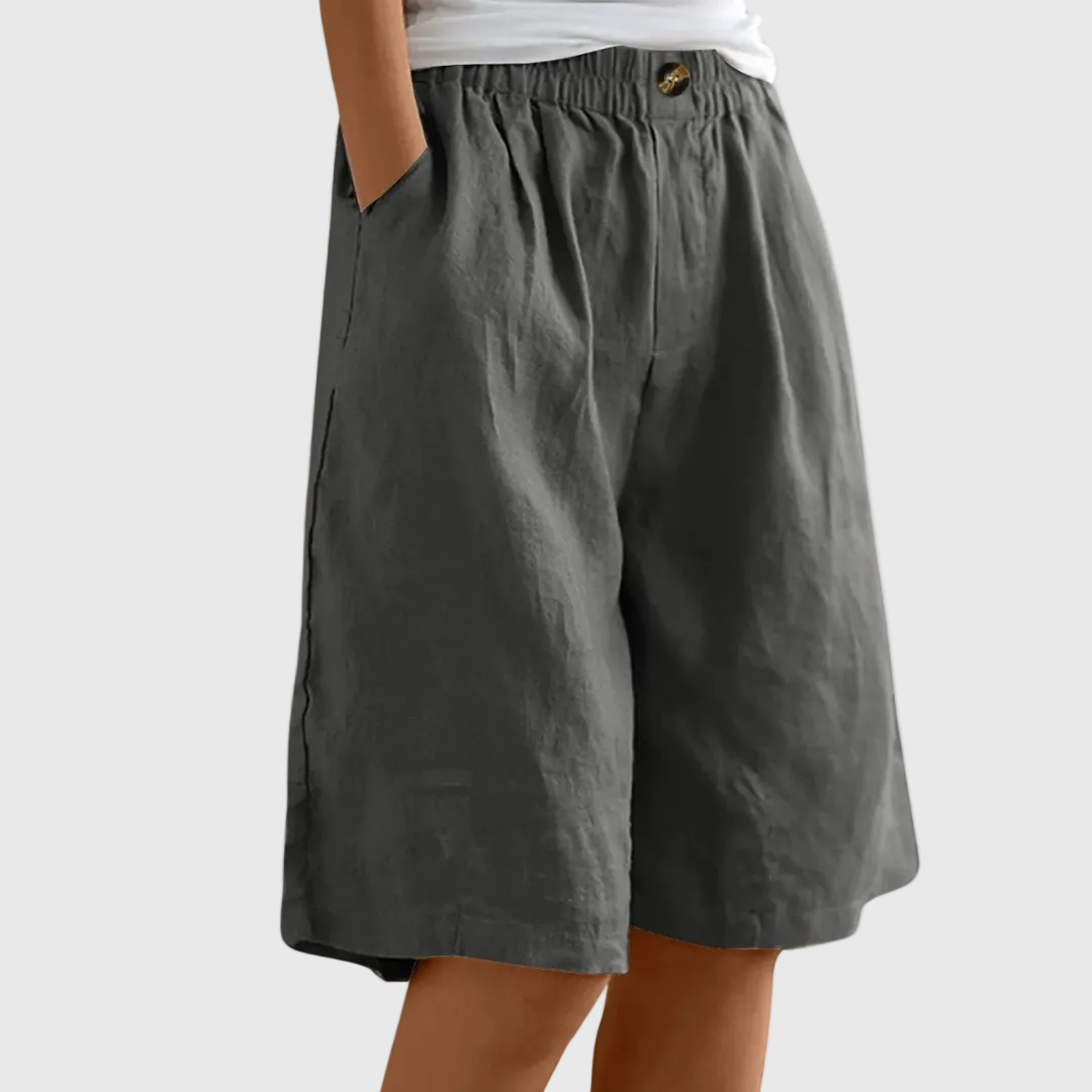 NuaBy | Shorts Amples Taille Élastique Ella