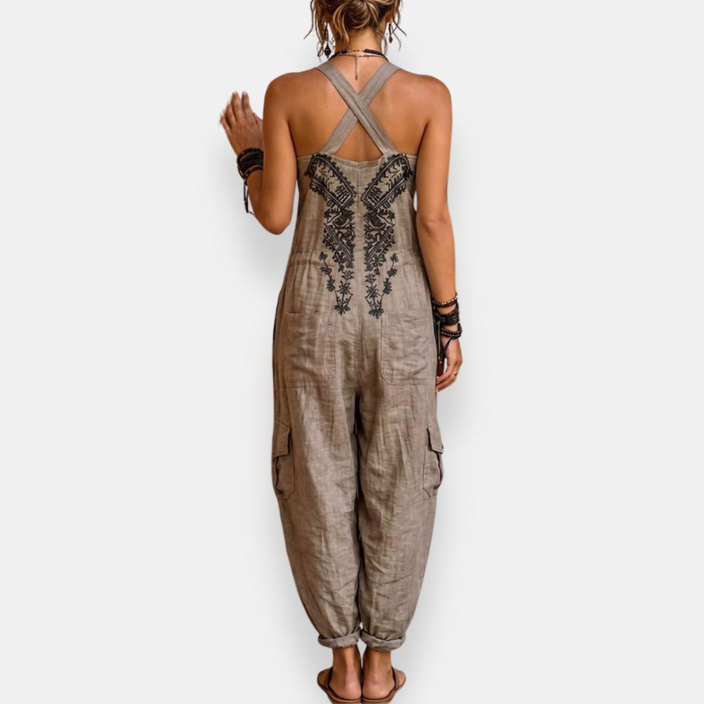 María Teresa | Mono bohemio bordado - NuaBy