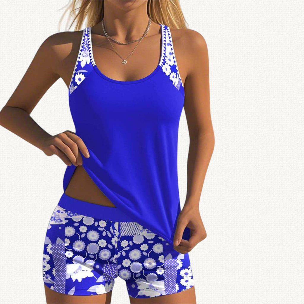 Vera | Tankini floral avec short ample