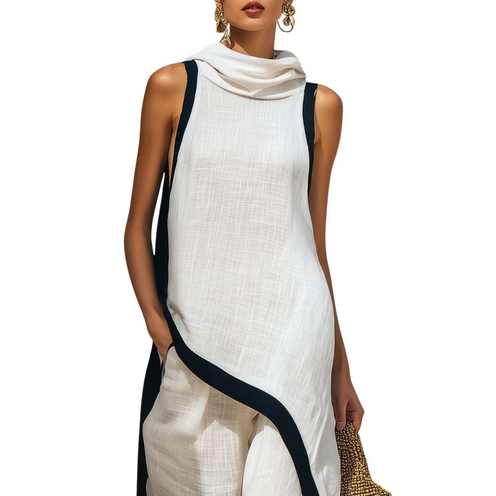 Leonora | Conjunto elegante de lino NUABY