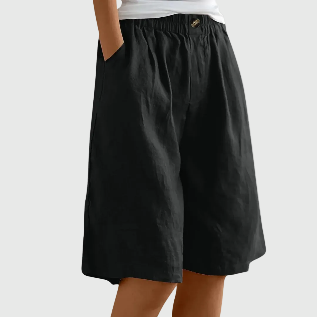 NuaBy | Shorts Amples Taille Élastique Ella