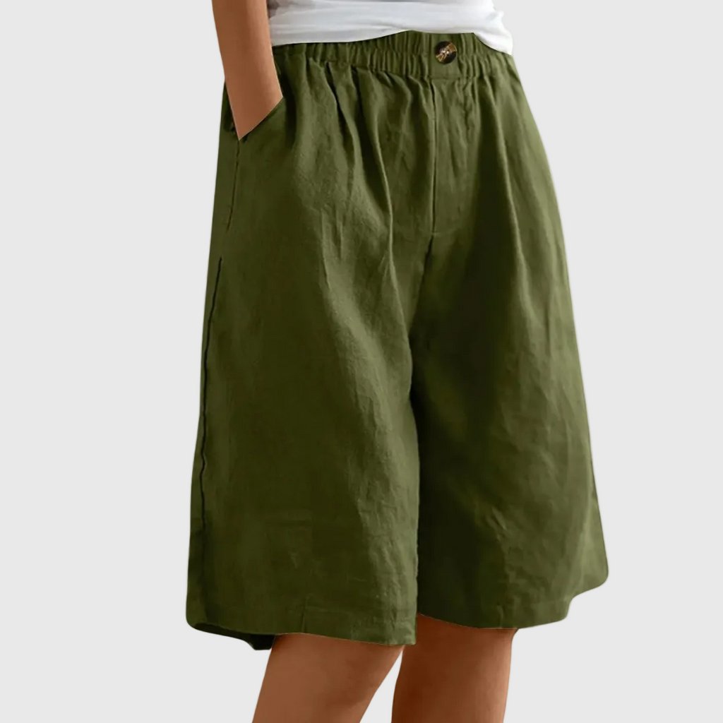 NuaBy | Shorts Amples Taille Élastique Ella