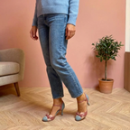 Sandalias vintage ortopédicas Grazia - Azul empolvado