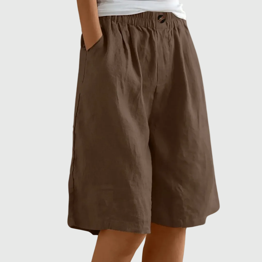 NuaBy | Shorts Amples Taille Élastique Ella