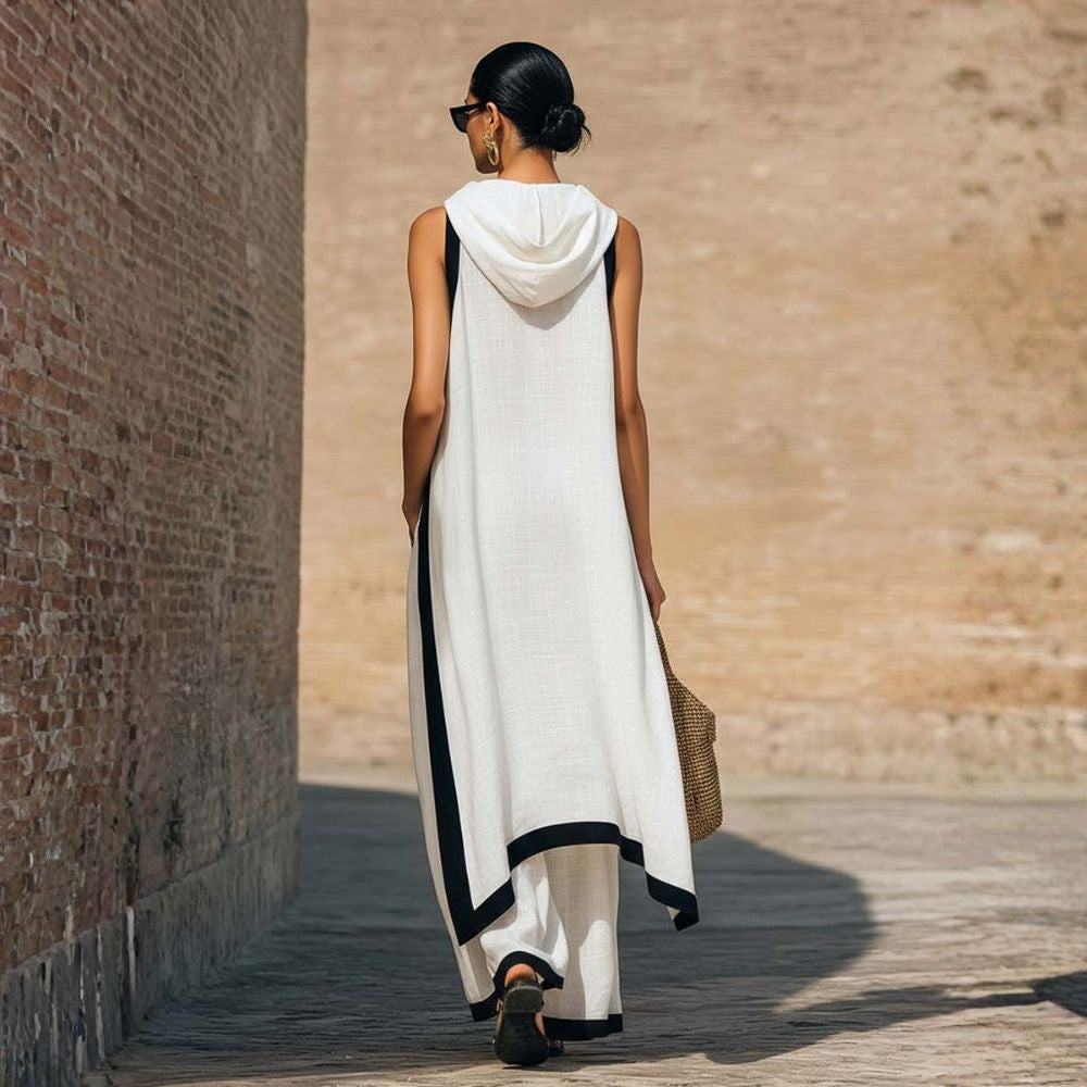 Leonora | Conjunto elegante de lino NUABY