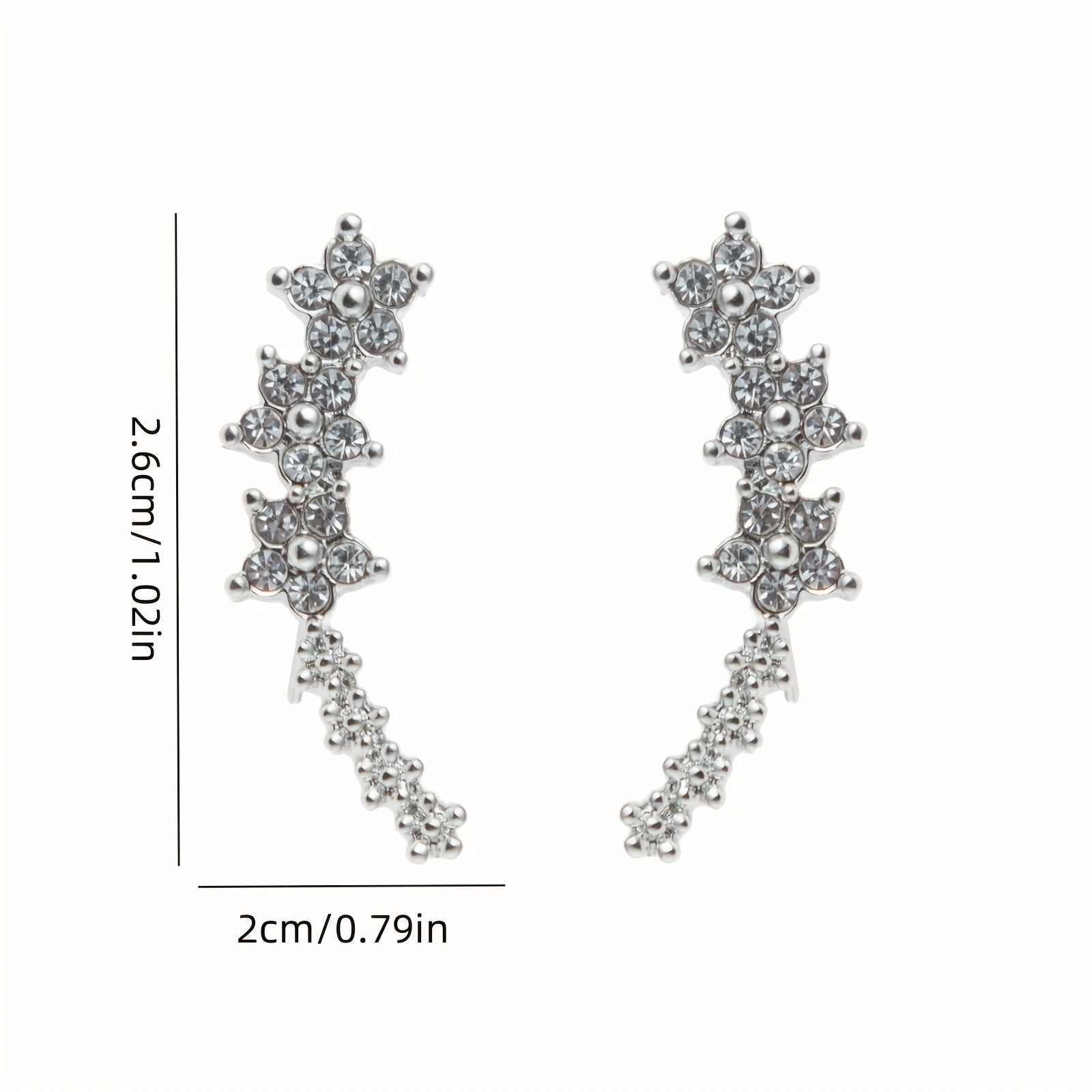 Claudine | Pendientes florales atemporales
