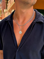 Collar Compass | Plata