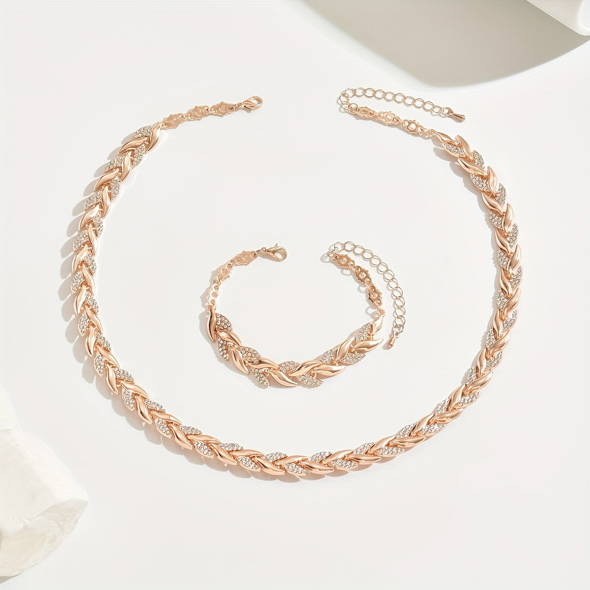Claudine | Conjunto de collar y pulsera cola de pez - NUABY