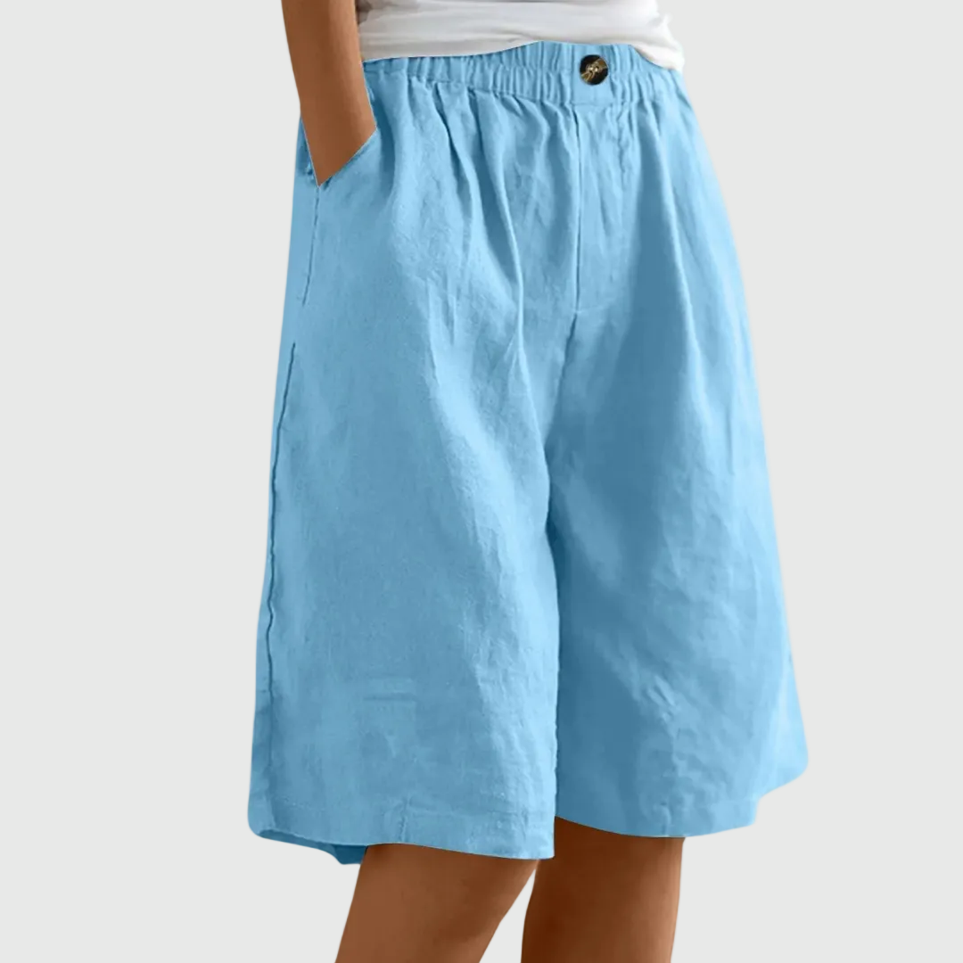 NuaBy | Shorts Amples Taille Élastique Ella