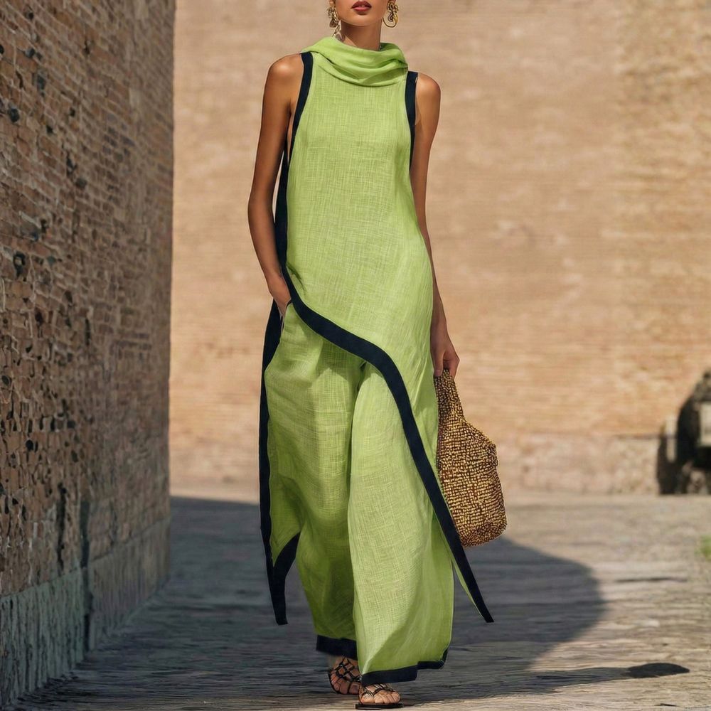 Leonora | Conjunto elegante de lino NUABY