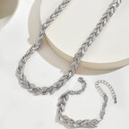 Claudine | Conjunto de collar y pulsera cola de pez - NUABY