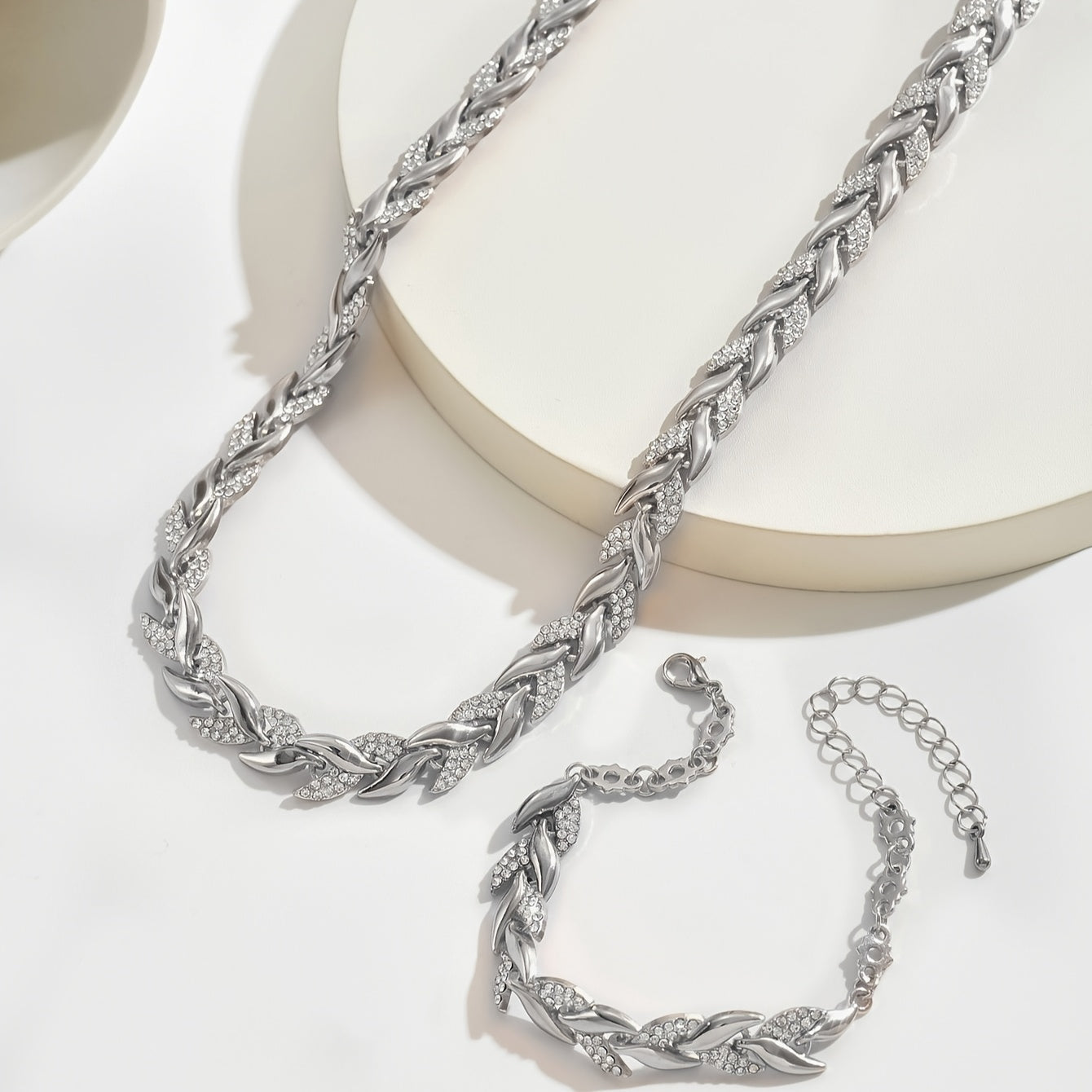Claudine | Conjunto de collar y pulsera cola de pez - NUABY