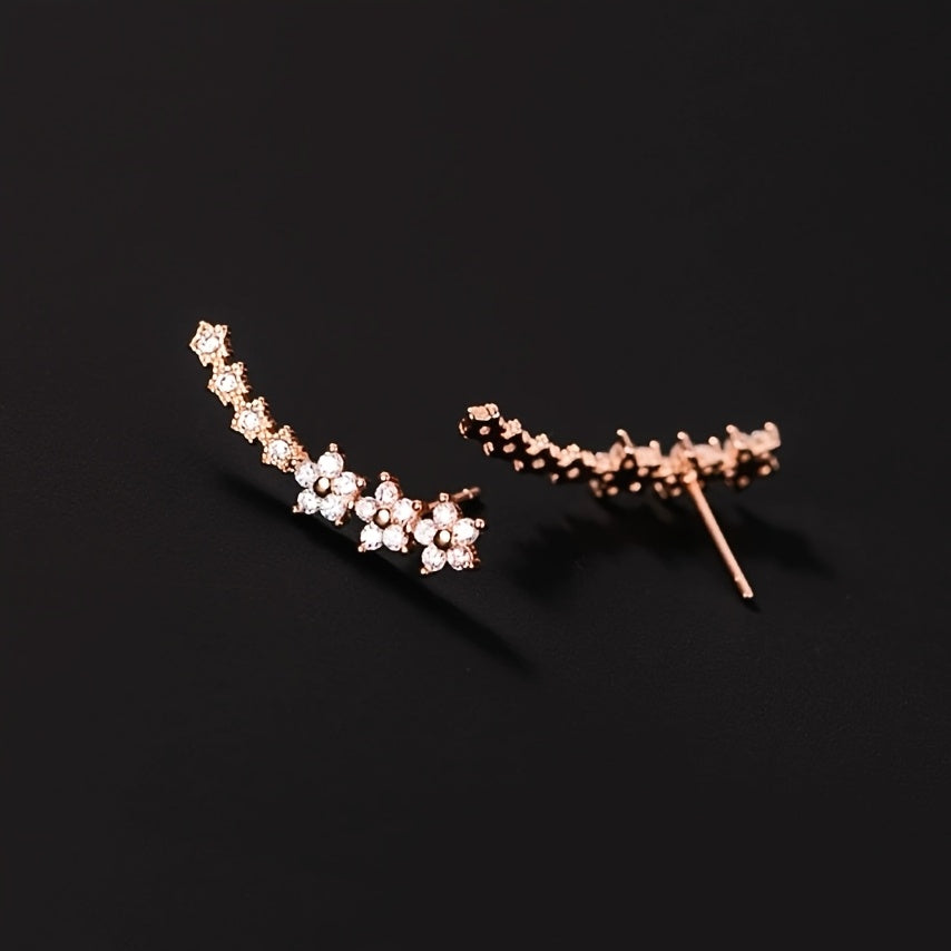 Claudine | Pendientes florales atemporales