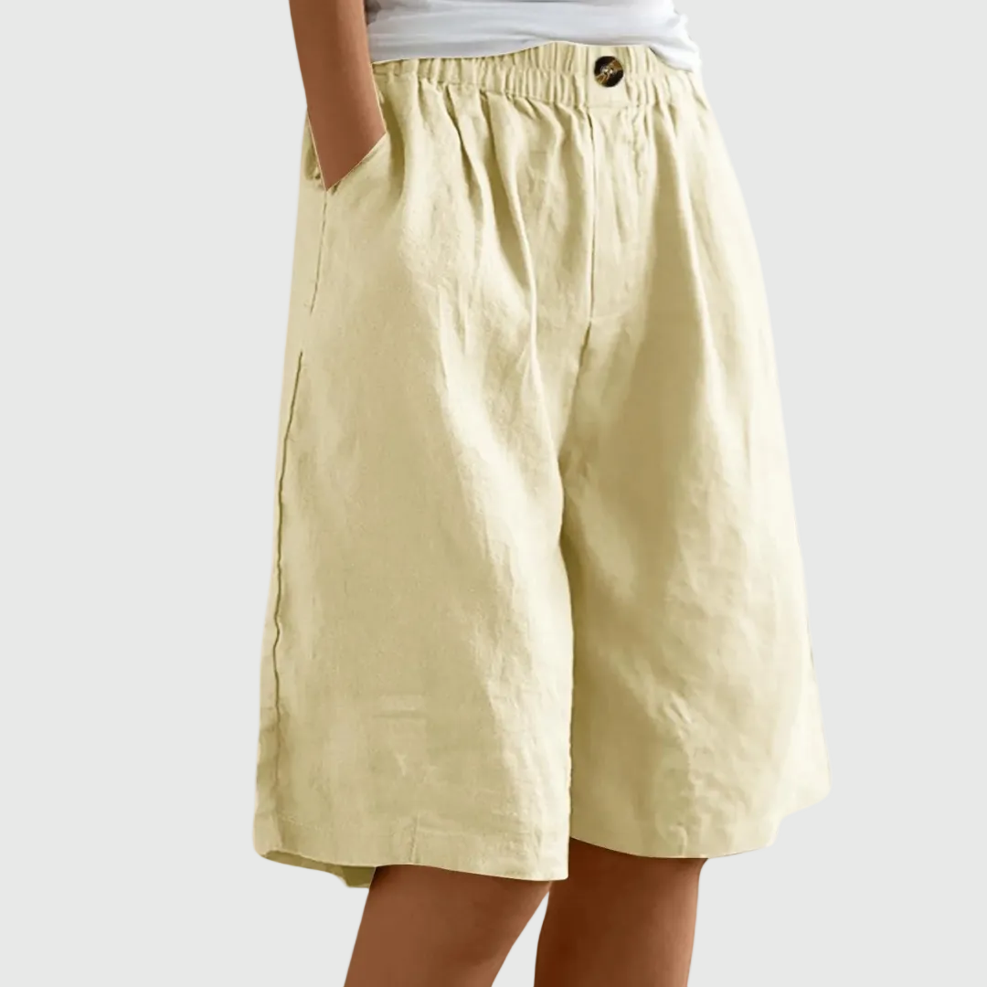 NuaBy | Shorts Amples Taille Élastique Ella