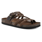 Sandalias Ortopédicas Alina color Cuero