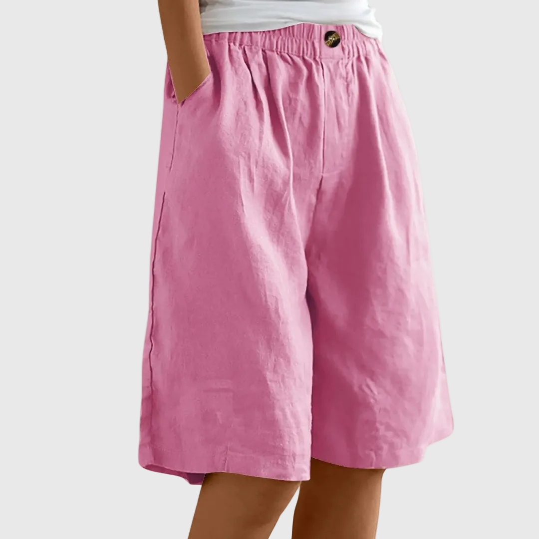 NuaBy | Shorts Amples Taille Élastique Ella
