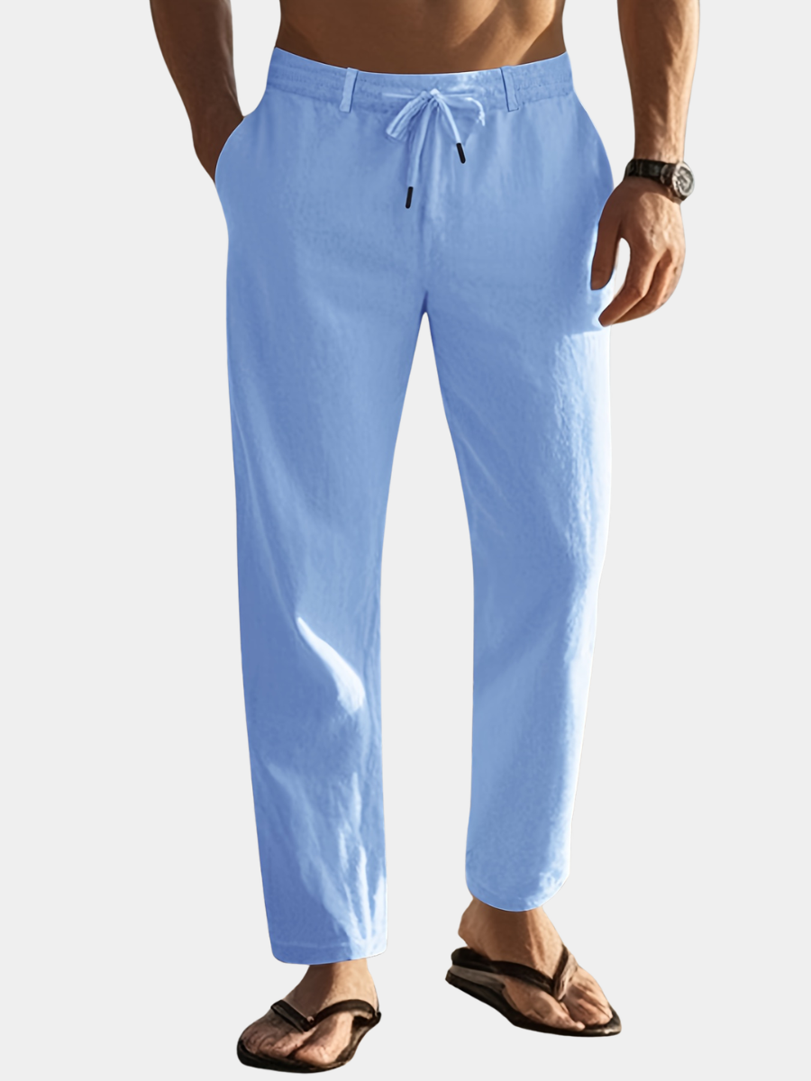 LAURENT MONACO | Pantalon en lin pour homme