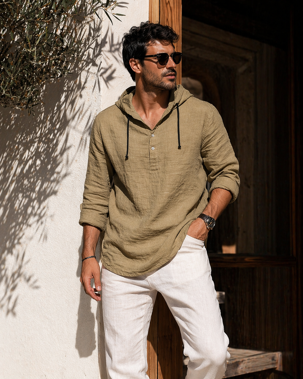Camisa Santorini Linen