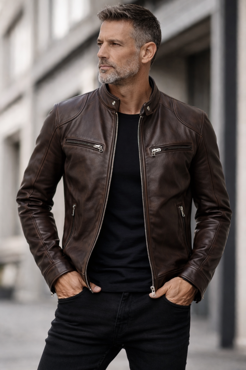 Chaqueta Noir Structure