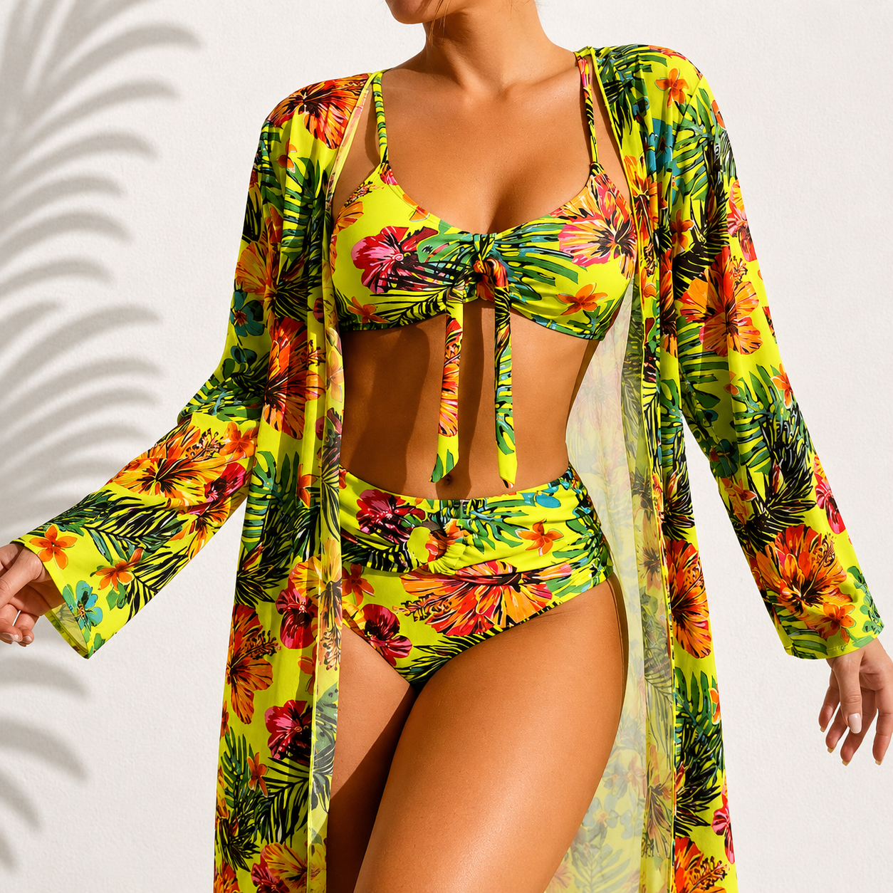 NuaBy | Bikini 3 Pièces Élégant Tropical Marie