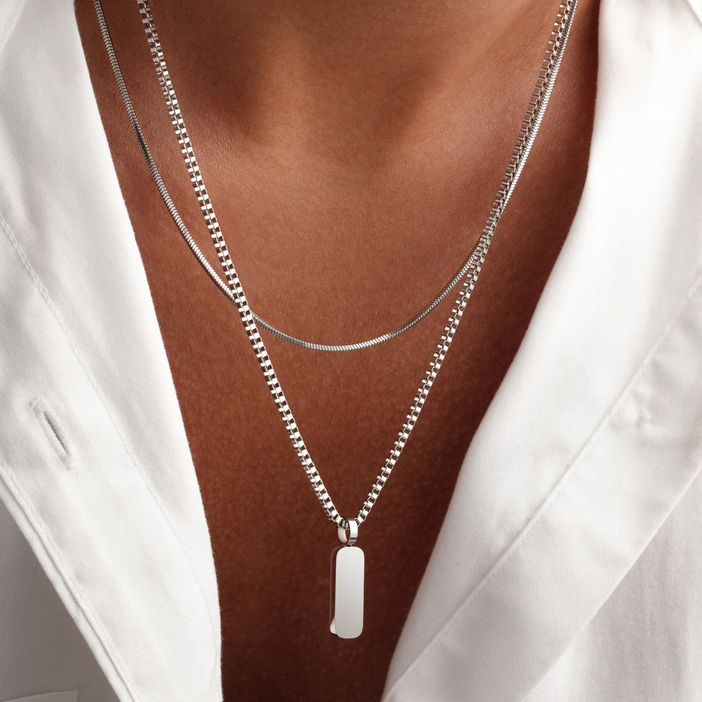 Dúo de Collares con Colgante Minimalista