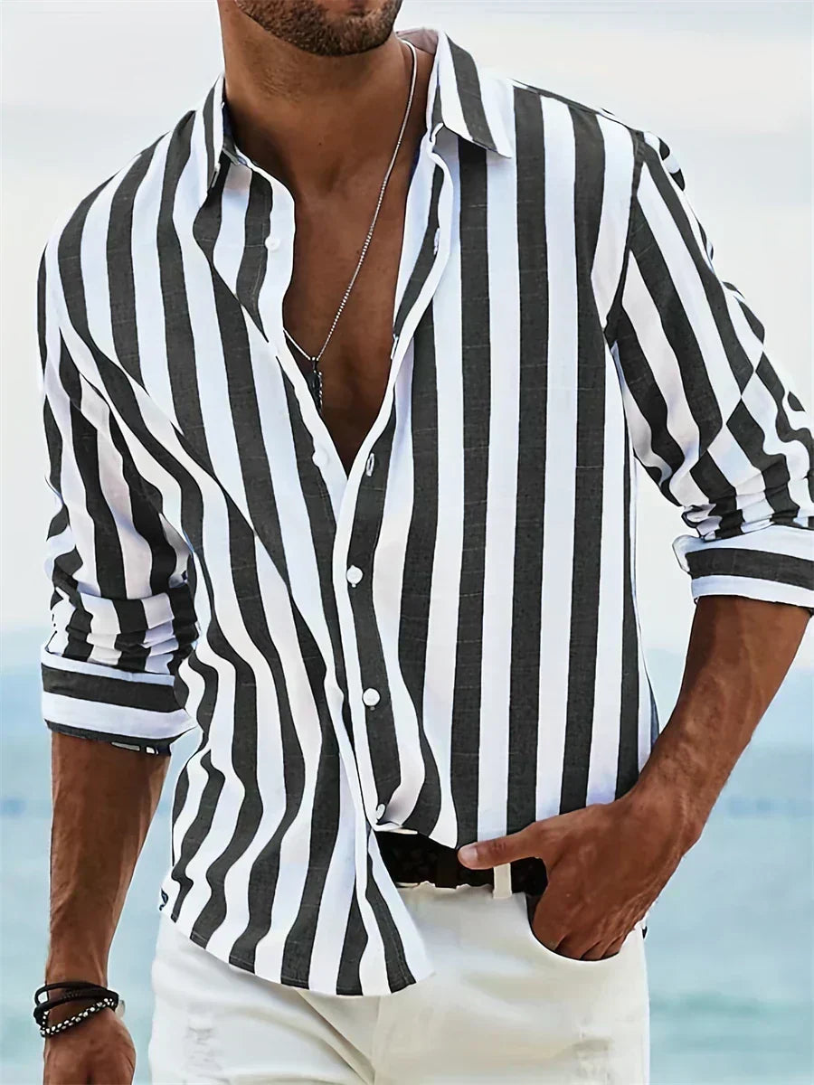 Camisa ligera de rayas Liana - NUABY