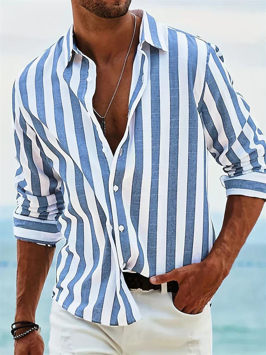 Camisa ligera de rayas Liana - NUABY