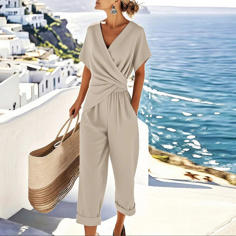 Conjunto Colleen elegante de dos piezas Albaricoque M
