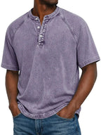 Leblanc™ | Camisa vintage abotonada para hombre