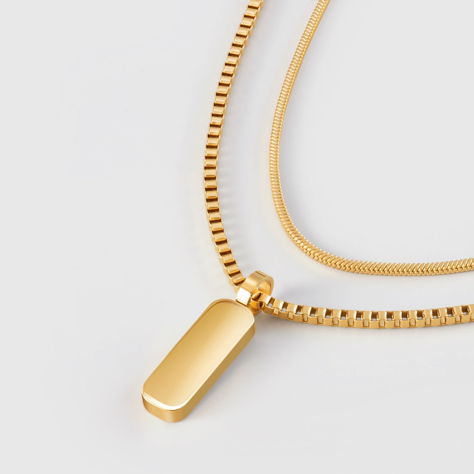 Dúo de Collares con Colgante Minimalista