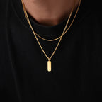 Dúo de Collares con Colgante Minimalista