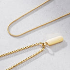 Dúo de Collares con Colgante Minimalista