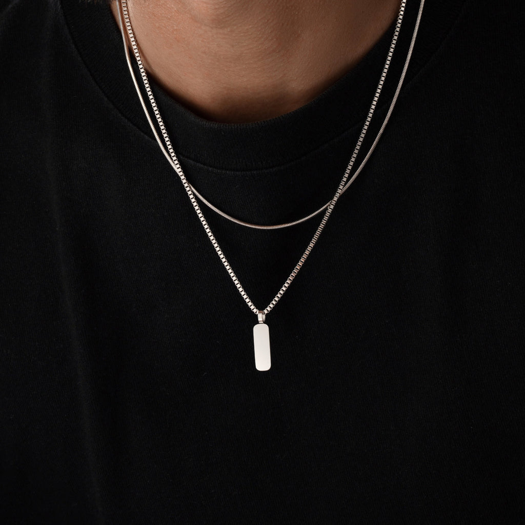 Dúo de Collares con Colgante Minimalista