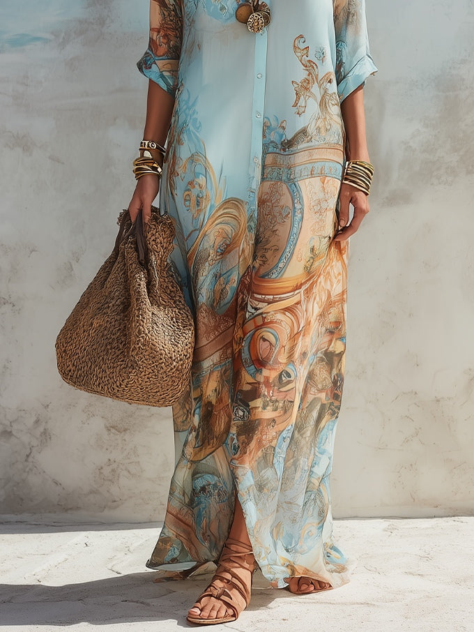Serena | Robe méditerranéenne