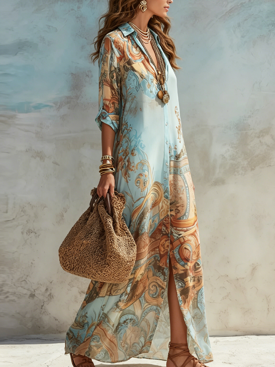 Serena | Robe méditerranéenne