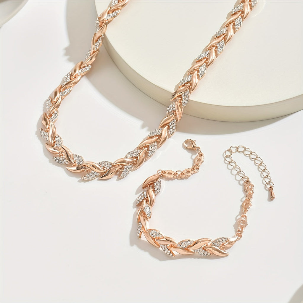 Claudine | Conjunto de collar y pulsera cola de pez - NUABY