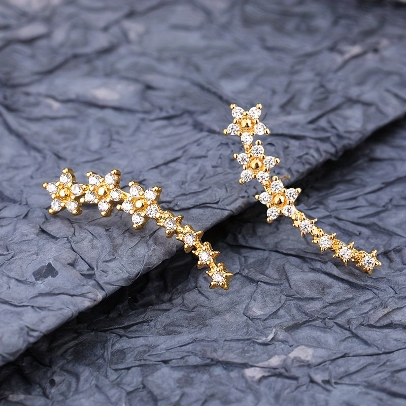 Claudine | Pendientes florales atemporales