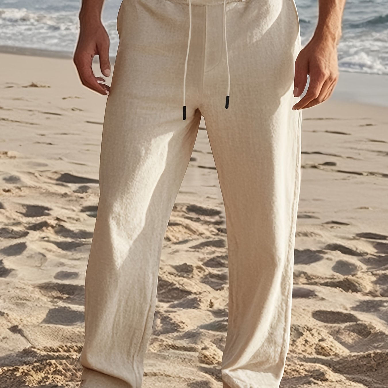 LAURENT MONACO | Pantalon en lin pour homme