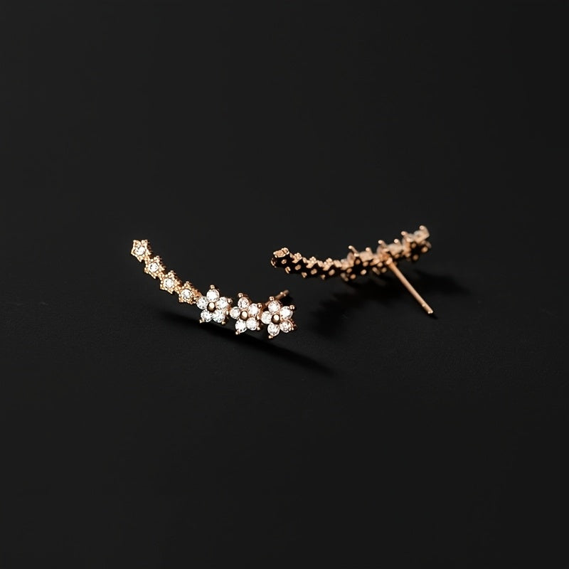 Claudine | Pendientes florales atemporales