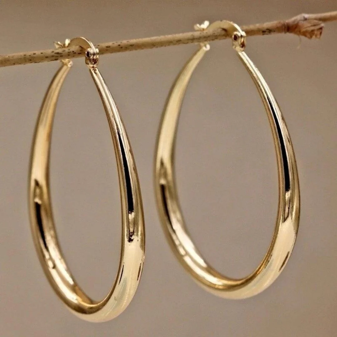 Pendientes vintage dorados NuaBy