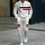 Chándal Lorenzo para hombre de media cremallera con bloques de color