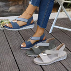 Sandalias Zéphiriane beige con soporte ajustable