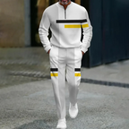 Chándal Lorenzo para hombre de media cremallera con bloques de color