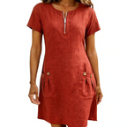 Vestido Terracota