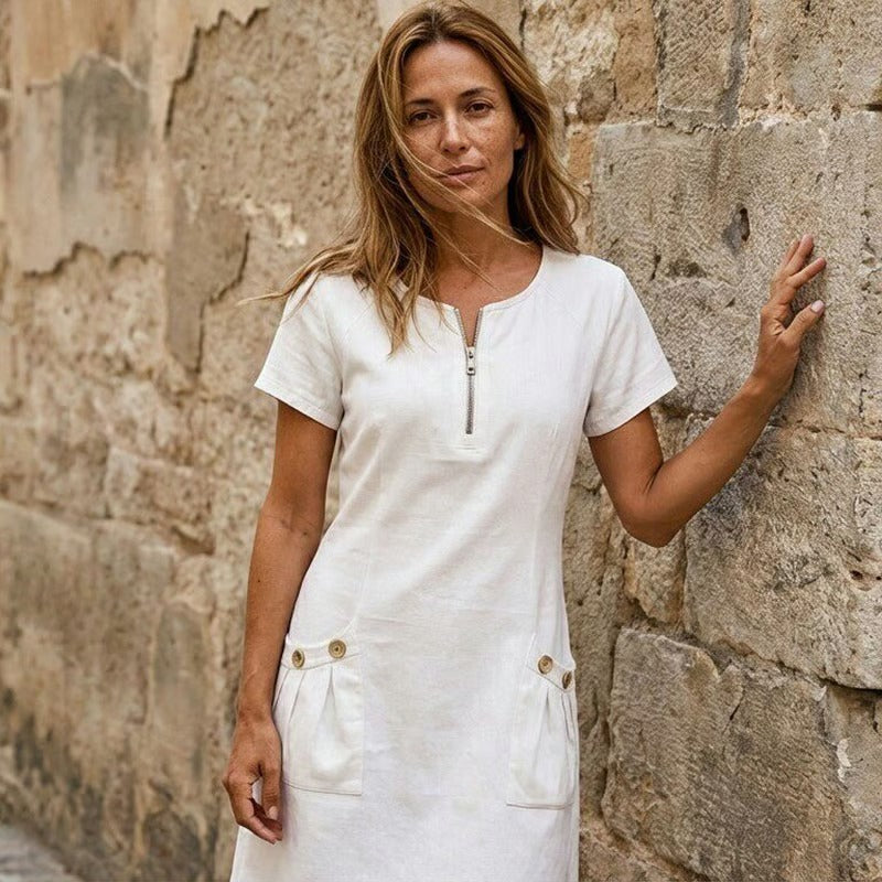 Vestido Terracota