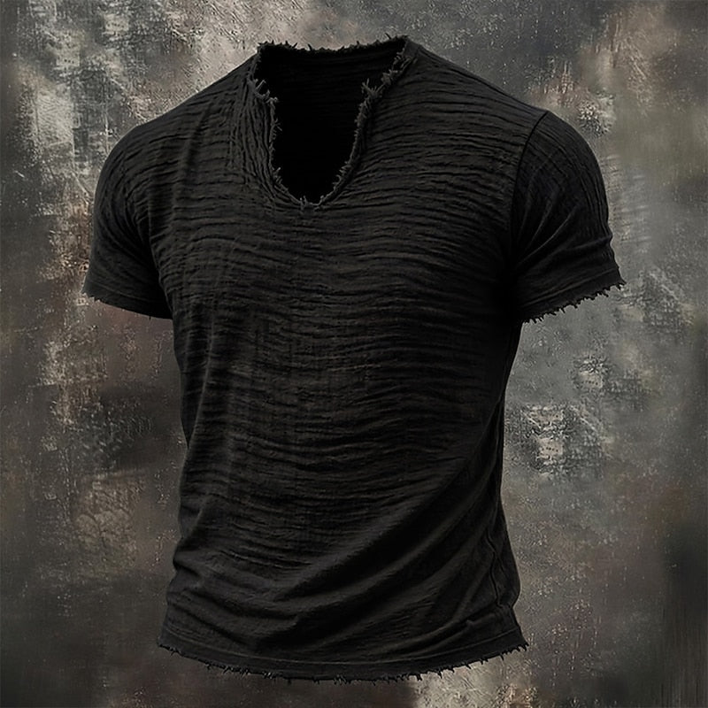 NuaBy | T-shirt vintage à col V