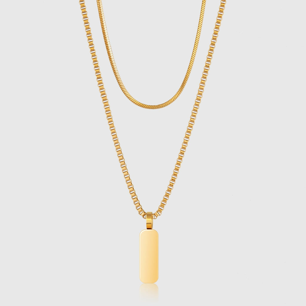Dúo de Collares con Colgante Minimalista