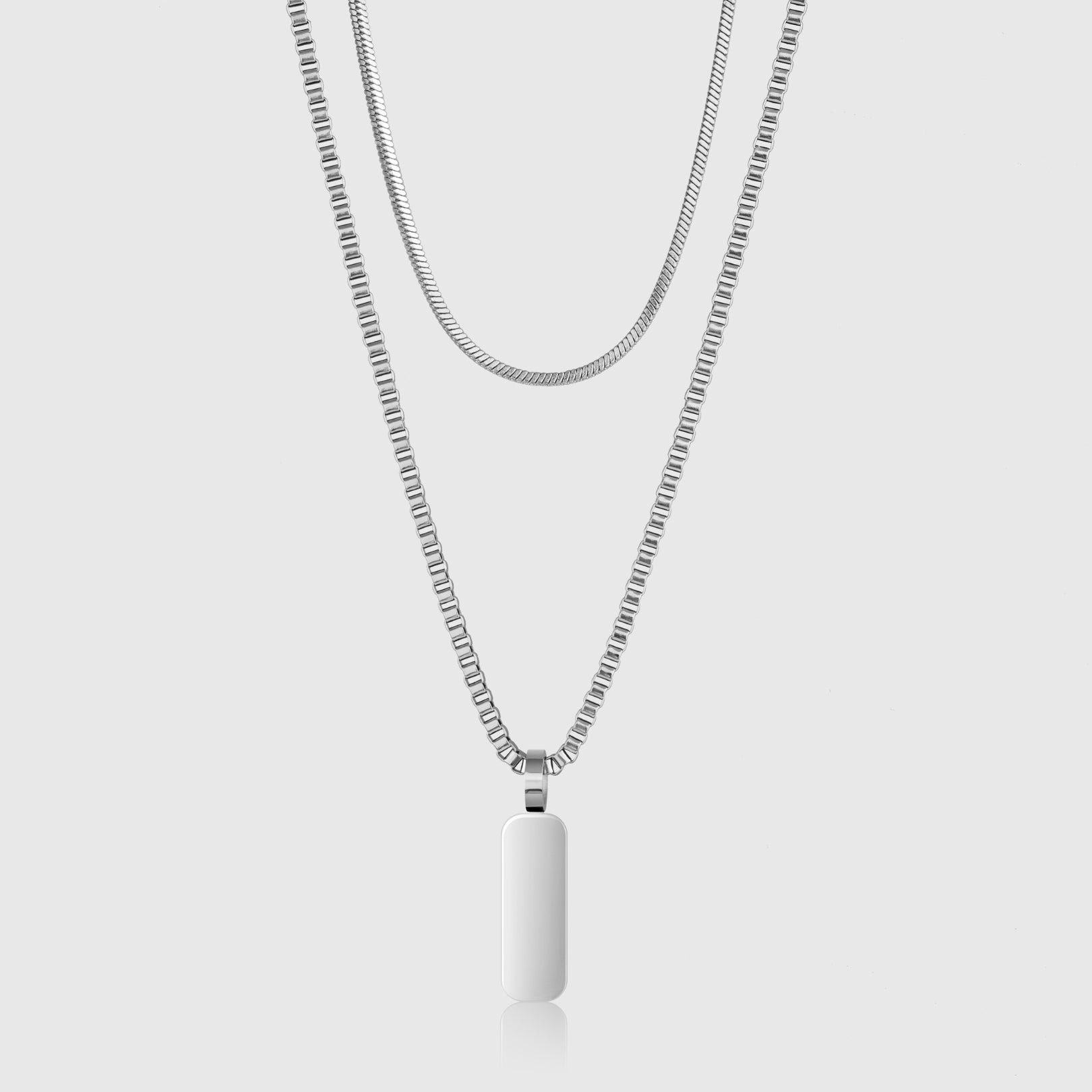 Dúo de Collares con Colgante Minimalista