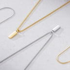Dúo de Collares con Colgante Minimalista