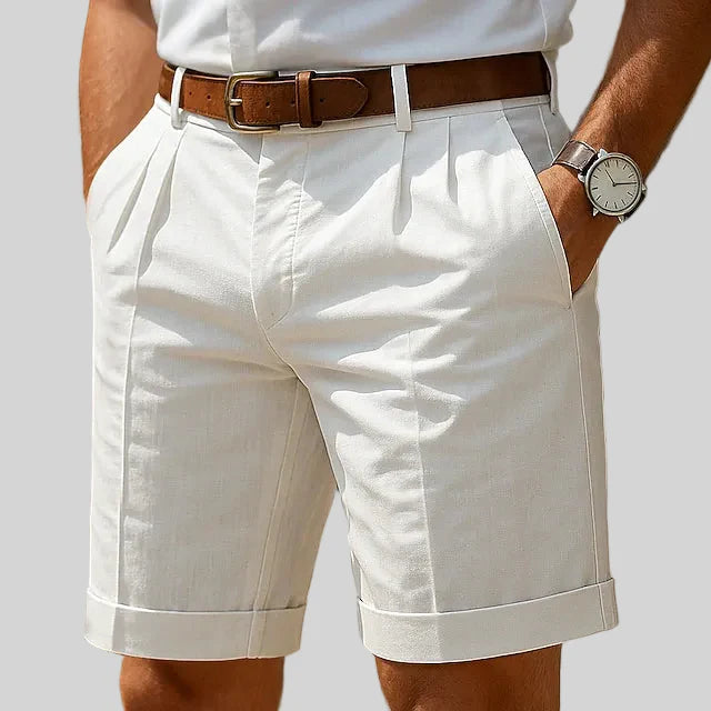 NuaBy | Short chino plissé d'été